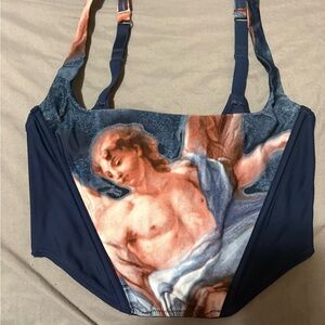 Out from under Artistic Print corset size small